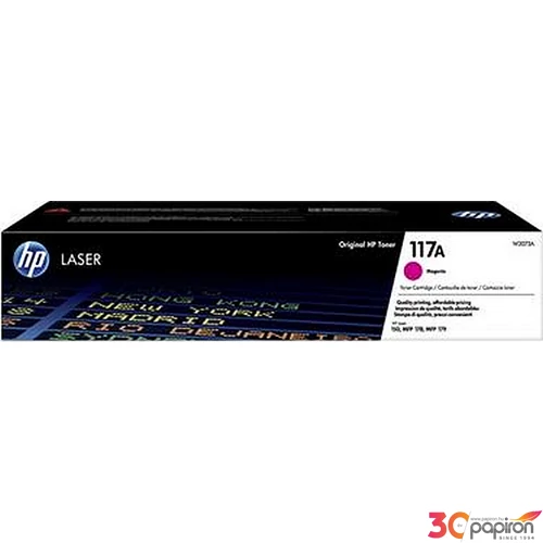Toner lézer HP lézer, W2073A HP 117A, magenta, 0,7k