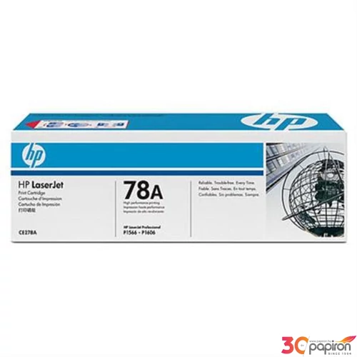 Toner lézer HPCE278A CE278A fekete 2.1k HP