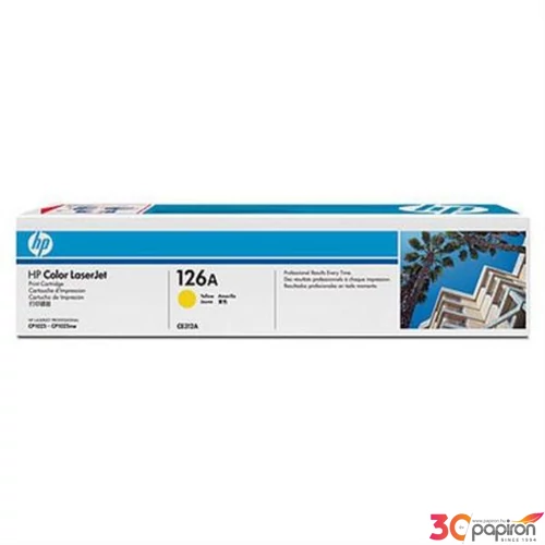 Toner lézer HPCE312A CE312A sárga 1k HP
