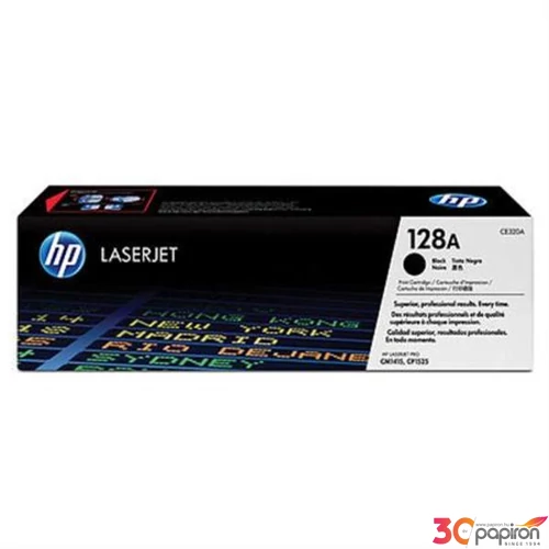 Toner lézer HPCE320A CE320A fekete 2K HP
