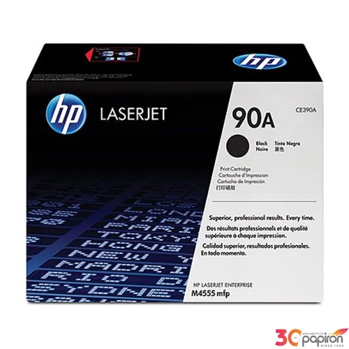 Toner lézer HPCE390A CE390A fekete 10k HP
