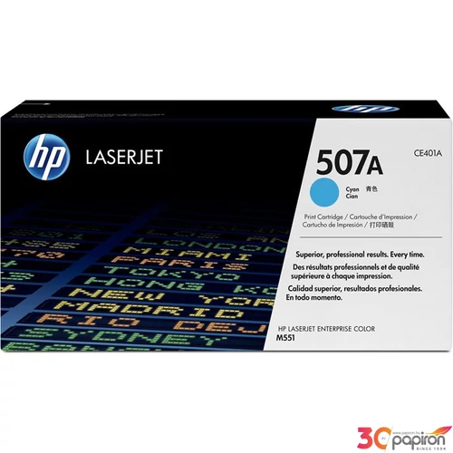Toner lézer HPCE401A CE401A kék 6k HP