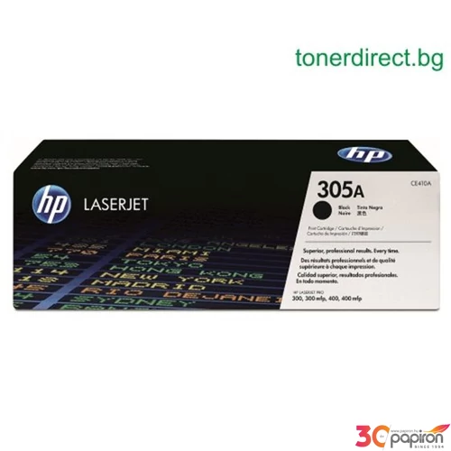 Toner lézer HPCE410A CE410A fekete 2.2k HP
