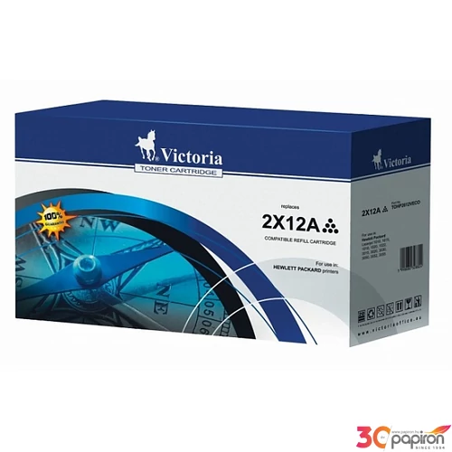 Toner Victoria 2612A fekete lézer HP Nr.2x12A 2x2K, 2x2000old.