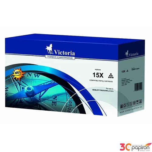 Toner Victoria 7115X fekete lézer HP Nr.15X 3,5K, 3500old.
