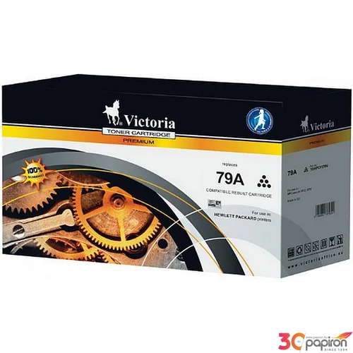 Toner Victoria fekete HP 79A, Laser Jet M12, M26, 1k nyomtatókhoz
