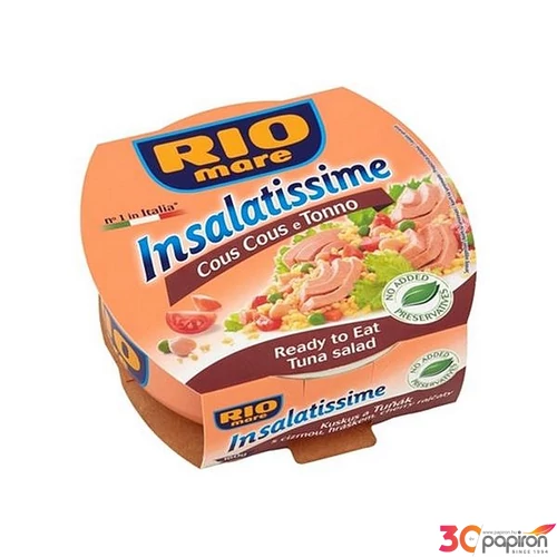 Tonhalsaláta 160 g RIO MARE Insalatissime kuszkuszos