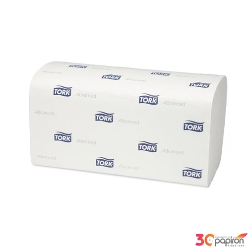Kéztörlő hajtogatott Tork Advanced Hand Towel Zigzag extfeh 250lap 2rétegű H3 rendszerhez 15cso/kar 290163