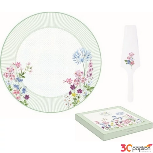 Tortatál Porcelán 32cm, dobozbanFloraison dobozban