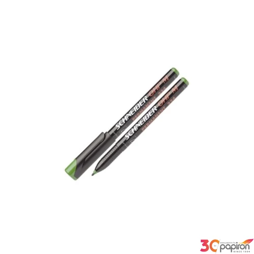 Alkoholos marker Schneider Maxx 224 M OHP 1mm kúpos hegyű zöld Írószerek SCHNEIDER 1204