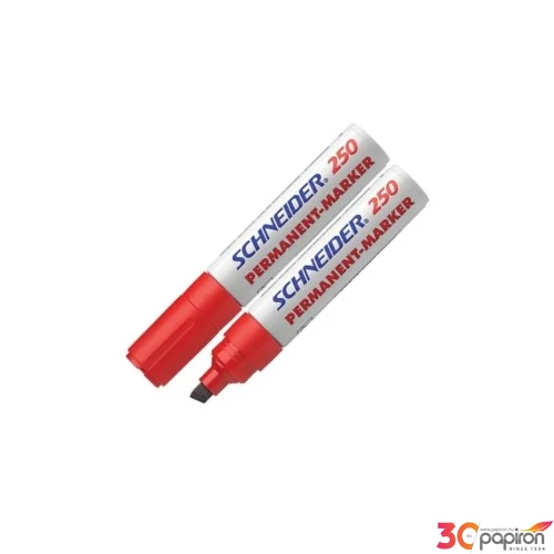 Alkoholos marker Schneider Maxx 250 2-7mm vágott hegyű piros Írószerek SCHNEIDER 125002