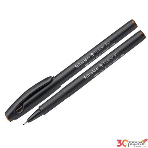 Tűfilc barna Schneider Topliner 967' 0,4mm-es Írószerek SCHNEIDER 196707