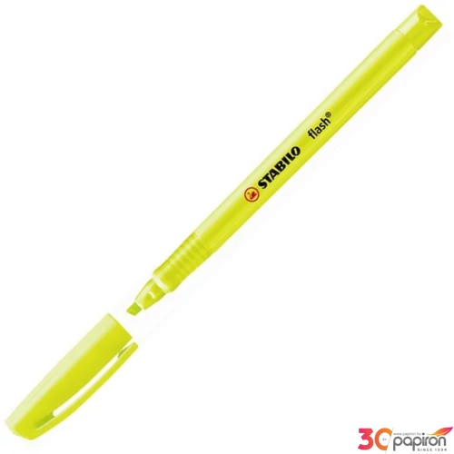 Szövegkiemelő Stabilo Flash 1-3,5mm sárga Írószerek STABILO 555/24