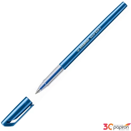 Toll golyós 0,38 Stabilo Excel kupakos kék Írószerek STABILO 828F1041