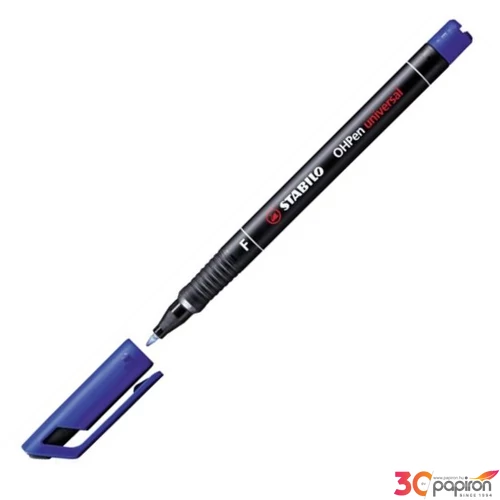 Alkoholos marker Stabilo OHP F 0,7mm tűhegyű kék Írószerek STABILO 842/41