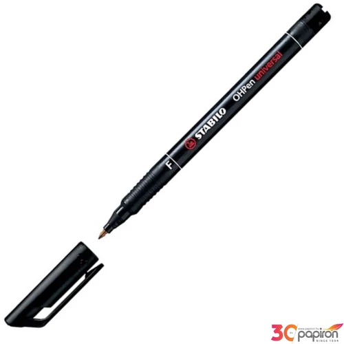 Alkoholos marker Stabilo OHP F 0,7mm tűhegyű fekete Írószerek STABILO 842/46