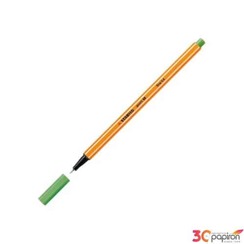 Tűfilc világoszöld Stabilo Point 88'/43, 0,4mm-es Írószerek STABILO 88/43