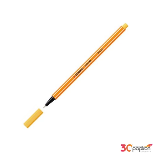 Tűfilc sárga Stabilo Point 88'/44, 0,4mm-es Írószerek STABILO 88/44