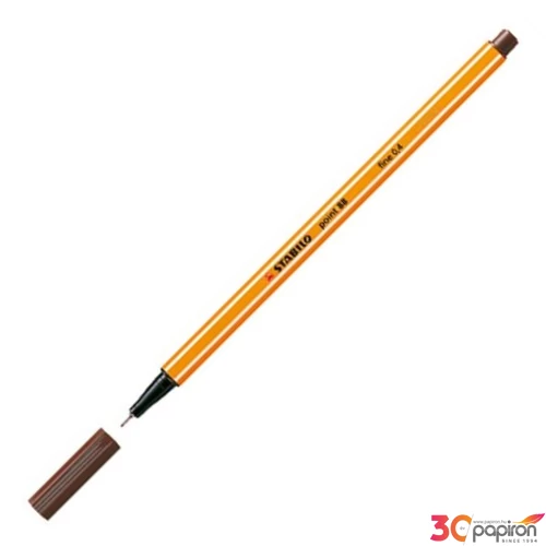 Tűfilc barna Stabilo Point 88'/45, 0,4mm-es Írószerek STABILO 88/45