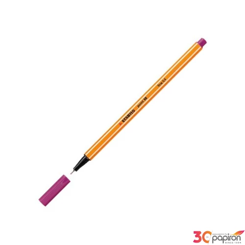 Tűfilc sötétlila Stabilo Point 88'/55, 0,4mm-es Írószerek STABILO 88/55