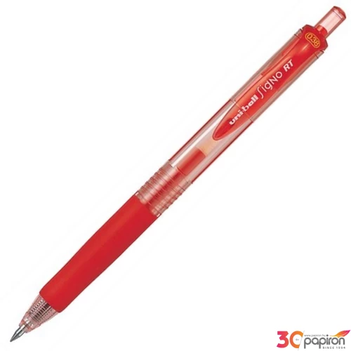 Zseléstoll 0,25 UNI-BALL Signo RT UMN-138 nyomógombos toll piros Írószerek UNI-BALL UMN-138 RED