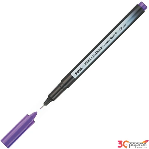 Tűfilc 0,4mm PENTEL Pointliner" ibolyalila