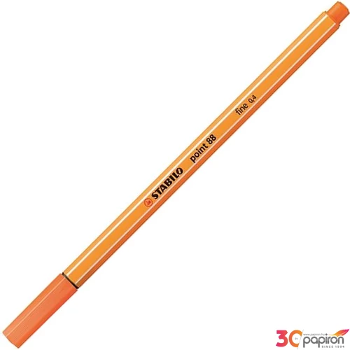 Tűfilc halvány cinóber Stabilo Point 88'/30, 0,4mm-es Írószerek STABILO 88/30