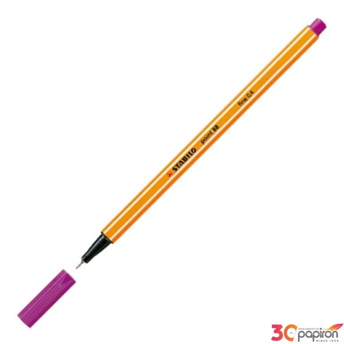 Tűfilc lila Stabilo Point 88'/58, 0,4mm-es Írószerek STABILO 88/58