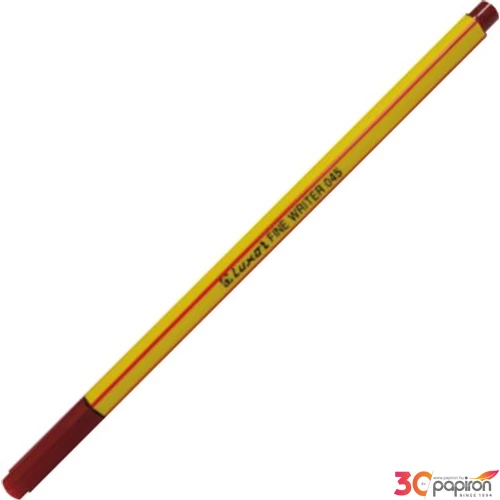 Tűfilc Luxor Fine Writer 0,45mm sötétbarna