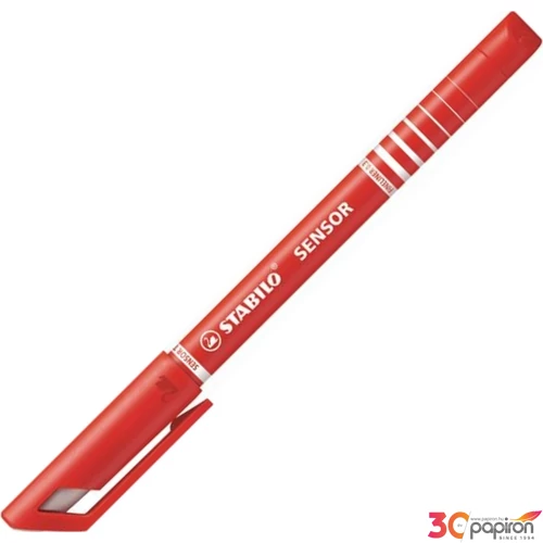 Tűfilc piros Stabilo Sensor 0,3mm-es Írószerek STABILO 189/40