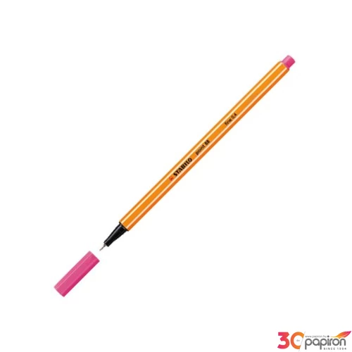 Tűfilc rózsaszín Stabilo Point 88'/56, 0,4mm-es Írószerek STABILO 88/56