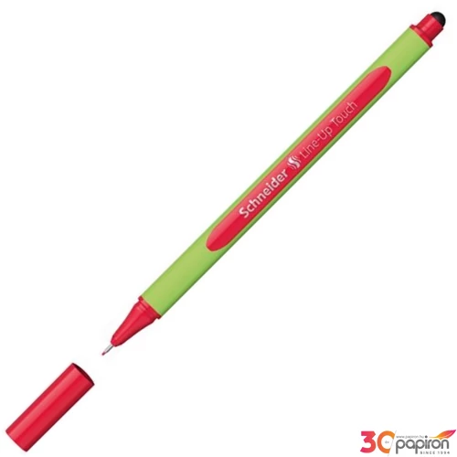 Tűfilc Schneider Line-Up Touch 0,4mm érintőképernyős véggel piros TSCLINETOP