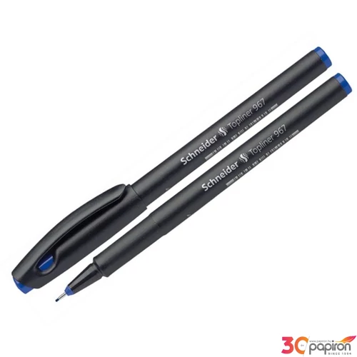 Tűfilc kék Schneider Topliner 967' 0,4mm-es Írószerek SCHNEIDER 9673