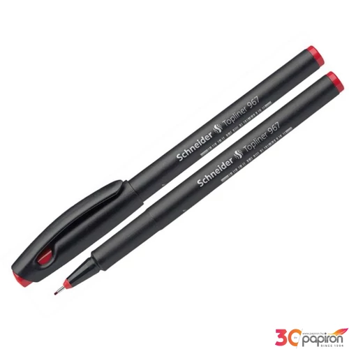 Tűfilc piros Schneider Topliner 967' 0,4mm-es Írószerek SCHNEIDER 9672