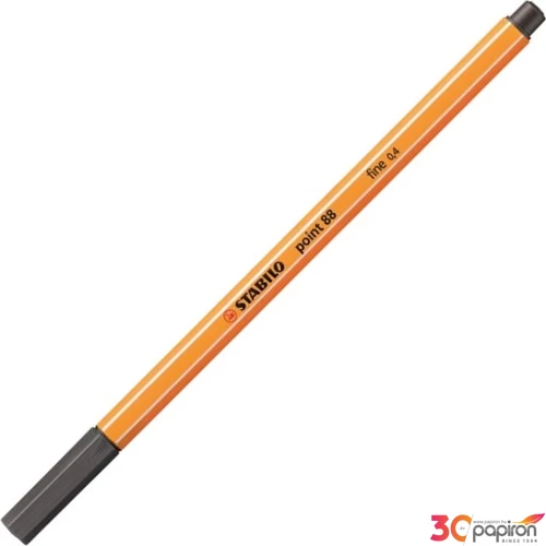 Tűfilc sötét jégszürke Stabilo Point 88'/97, 0,4mm-es Írószerek STABILO 88/97