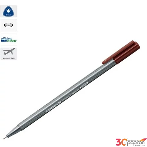 Tűfilc középbarna Staedtler Triplus 0,3mm-es Írószerek STAEDTLER 334-76