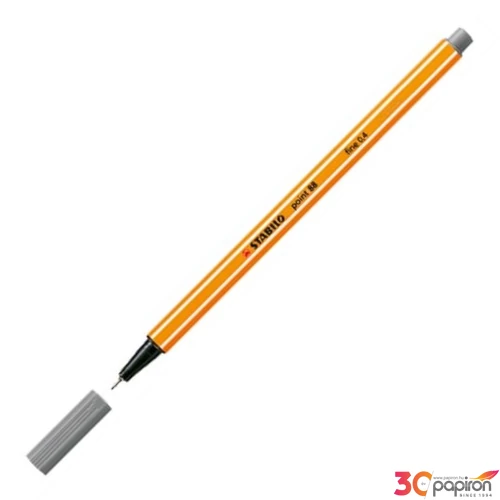 Tűfilc szürke Stabilo Point 88'/96, 0,4mm-es Írószerek STABILO 88/96