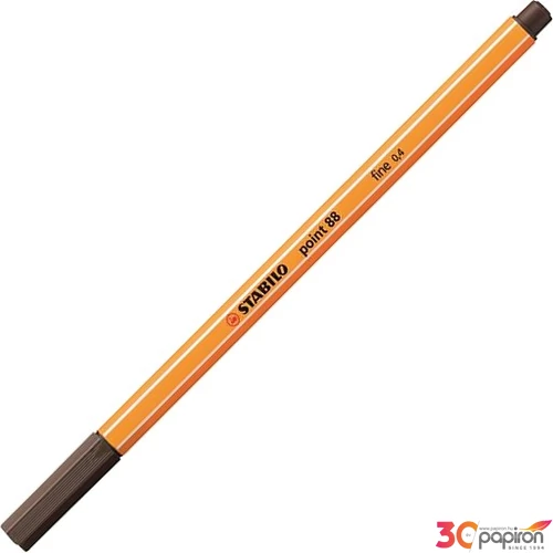 Tűfilc umbrabarna Stabilo Point 88'/65, 0,4mm-es Írószerek STABILO 88/65