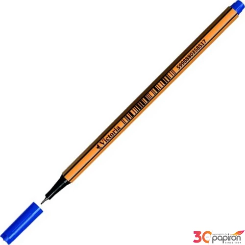 Tűfilc kék Victoria Slim 0,4mm-es Írószerek Victoria  C97050T02