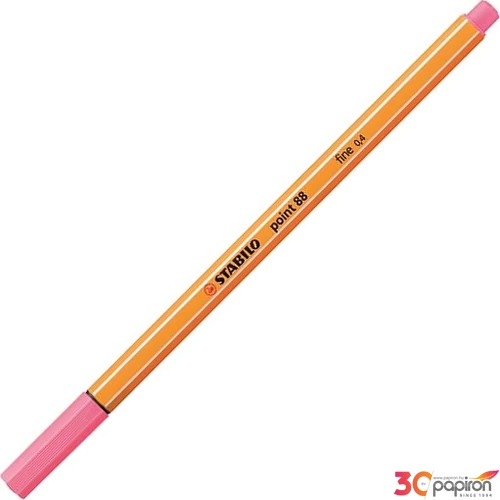 Tűfilc világos rózsa Stabilo Point 88'/29, 0,4mm-es Írószerek STABILO 88/29
