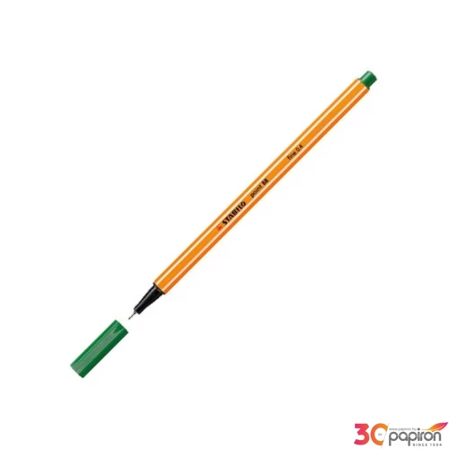 Tűfilc zöld Stabilo Point 88'/36, 0,4mm-es Írószerek STABILO 88/36