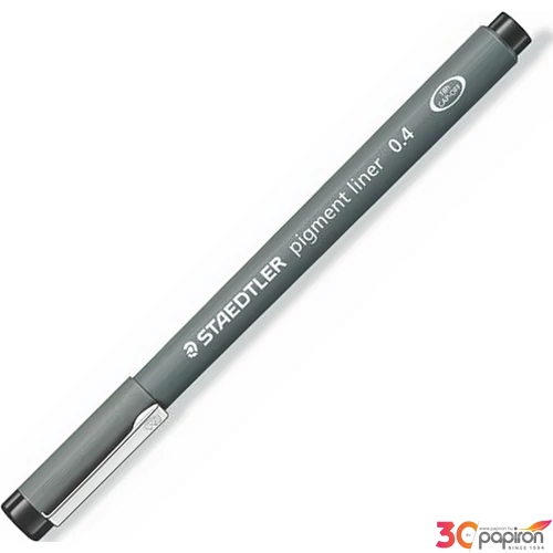 Tusfilc fekete Staedtler Pigment Liner 0,4mm Írószerek STAEDTLER 308 04-9