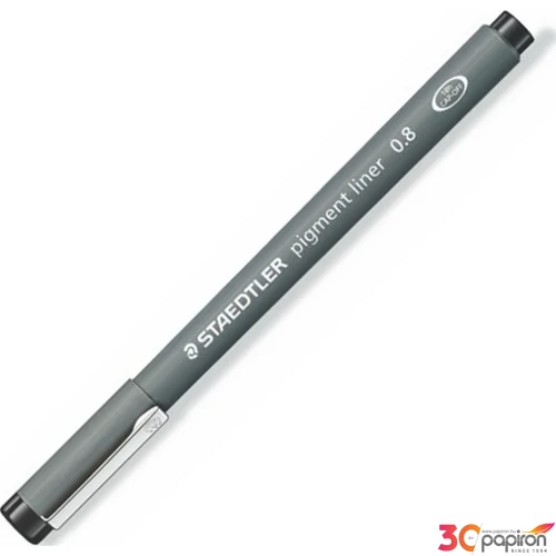 Tusfilc fekete Staedtler Pigment Liner 0,8mm Írószerek STAEDTLER 308 08-9