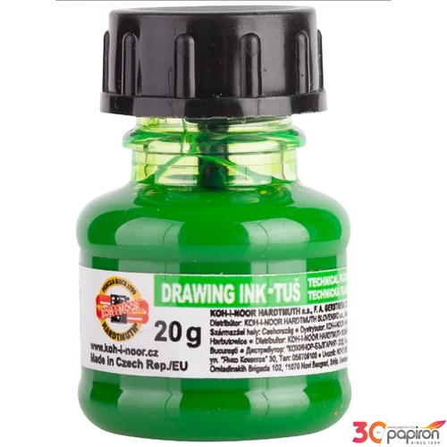 Tustinta 20gr neon zöld Koh-I-Noor V0141790502LP iskolaszer- tanszer
