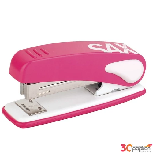 Tűzőgép design SAX 239 neon rózsaszín 25lap irodaszer - irodai kisgép