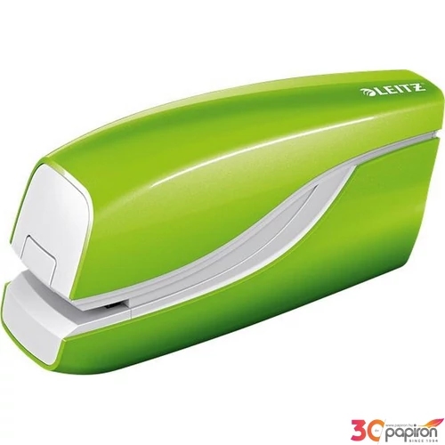 Tűzőgép Leitz Nexxt 5566 Elektromos zöld No.10, 10lap Leitz 1db rendelési egység ár 1db-ra