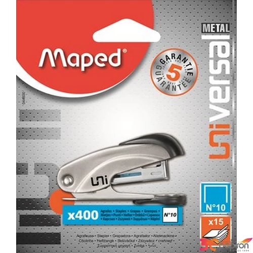 Tűzőgép No.10 Maped Mini Universal Metal 15lap fém Irodai kisgépek MAPED 044600