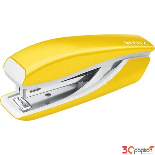 Tűzőgép mini Leitz WOW Nexxt, 10 lap, sárga E55281016