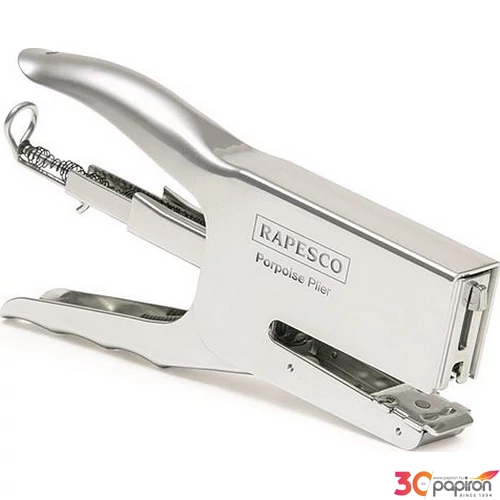 Tűzőgép 24/6 Rapesco Porpoise 45lap fém ezüst Irodai kisgépek RAPESCO R81000A3