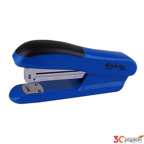 Tűzőgép Victoria Office 24/6, 20 lap, Half-Strip, kék